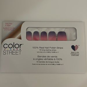Color street til the glitter end nail strips